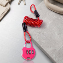 Cable lock size details