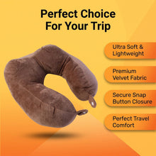 Comfortable U shape support pillow for men's journeys