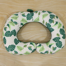 Green leaf neck pillow 1 pc