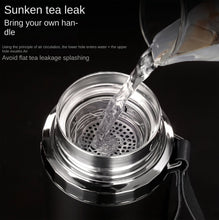 Double wall insulated bottle with cup lid for travel and gym