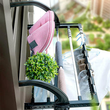 Steel Small Hanging Rack Cloth Drying Rack for Home, Balcony, and Window