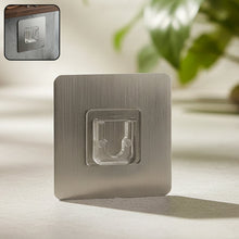 Self adhesive wall hook holder mounted on wall for organization