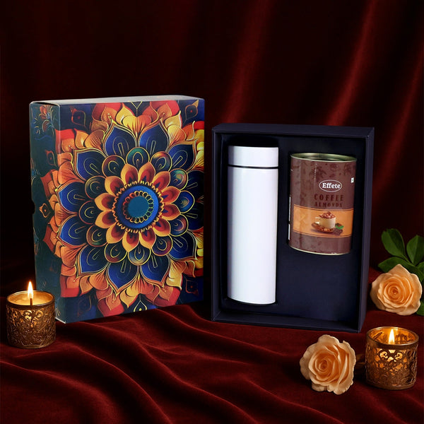 Coffee Almonds & Bottle Diwali Gifts