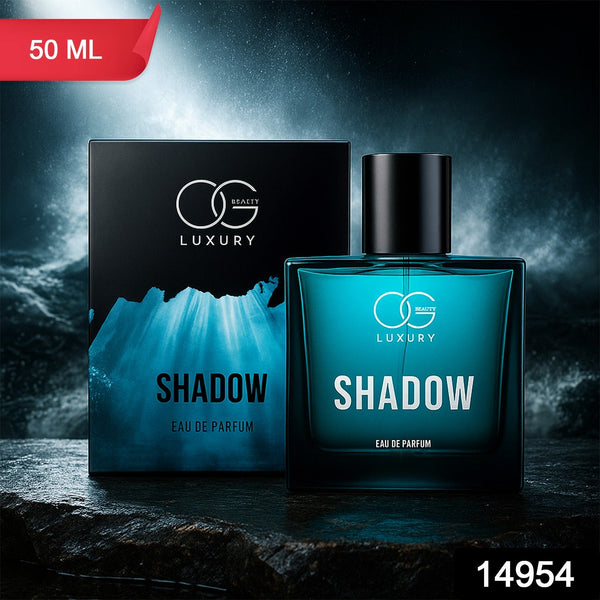 OG Beauty Luxury Shadow Eau de Parfum refreshing masculine fragrance bottle