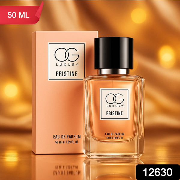 Pristine Eau De Parfum bottle with stylish matte box perfect for gifting