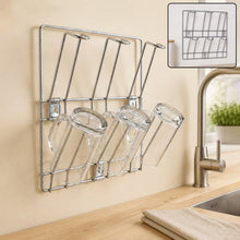 Stainless Steel Mug Holder Rack – Space-Saving Kitchen Organizer