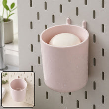Soap Box with Drainage – Plastic Glass Shape Soap Holder
