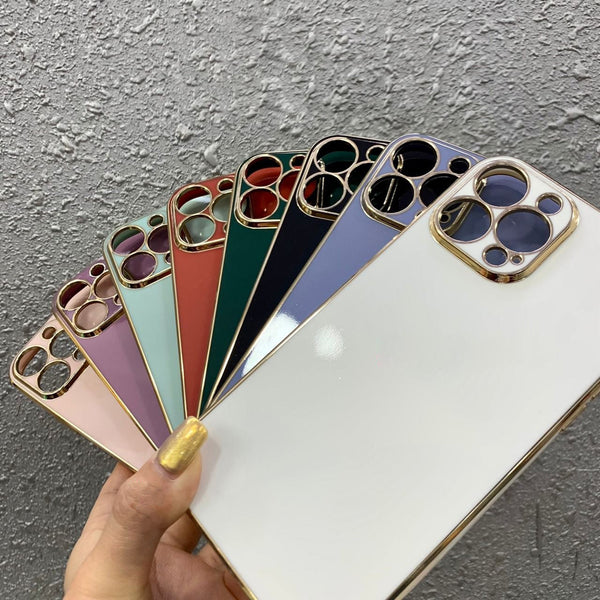 6D Chrome Hard Protection Case For Oppo
