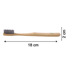 Soft Bamboo Toothbrush, Biodegradable Wooden Toothbrush with Soft Bristles (1 Pc)