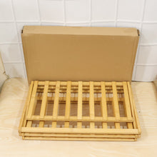 Bamboo shoe rack 1 set