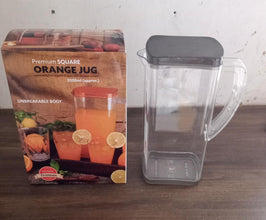 Versatile 2000ml plastic water jug designed for storing various cold beverages.