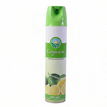 Close-up of Lime Zest Air Freshener Spray bottle