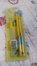 5 colorful wooden pencils for classroom activities