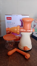 Detachable parts and accessories of Apex manual fruit and carrot juicer for easy cleaning