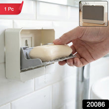 Removable tray of wall mounted soap holder for easy cleaning