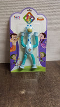 Colorful giraffe shaped stretchable spring toy for children