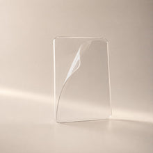 White background showing transparent double side adhesive gel pads