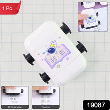Automatic arithmetic rolling stamp printing math problems