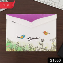 Decorative A4 file folder