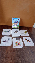 Portable bird flashcards pack ideal for preschool and speech therapy sessions