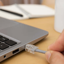 Detailed view of 1.5 meter high-speed Ethernet LAN Cable with RJ45 connectors