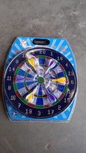 Portable magnetic dart board game for indoor and outdoor use