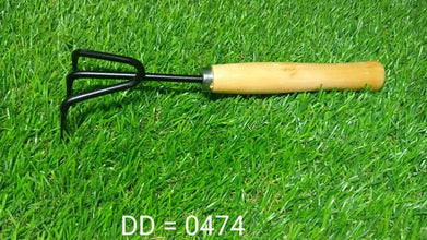 Heavy-duty steel hand cultivator, perfect for all your garden soil maintenance needs.