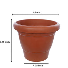 8-inch planter pot for garden and indoor plants