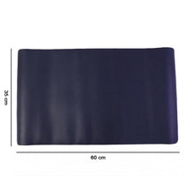 Close-up of anti-slip desk mat material