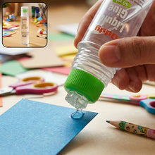 Compact liquid glue pen with quick-dry adhesive for school and office