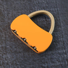 Portable Security 3-Digit Combination Travel Lock (1 Pc)
