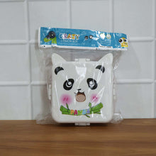 School tiffin box with panda design for children