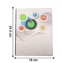Hardbound diary size shown as 240 by 180 mm for portability