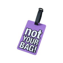travel bag identifier tag
