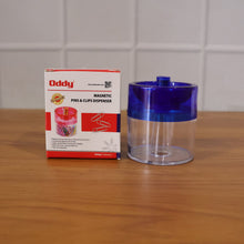 Durable magnetic paper clip dispenser for home and office use