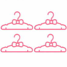 Durable plastic baby hangers for tops, dresses and coats