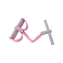 4-tube elastic fitness pull rope for versatile resistance training