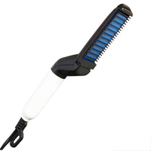 Packaging for the Men's Hair & Beard Straightener, a versatile beard grooming tool.