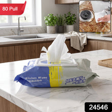 80 sheet kitchen wipes for cutting through grease and oil