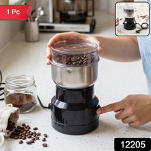 Stainless steel blade coffee grinder for beans and spices