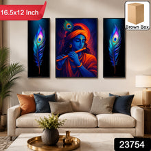 Krishna religious wall art painting MDF for home decor