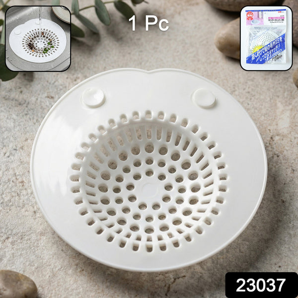 Flexible silicone kitchen sink strainer close-up