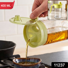 Oil bottle drip free lid
