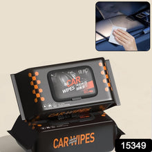 Closed pack of Velvet Wheels Car Cleaning Wipes
