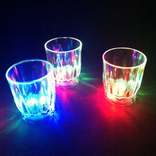 24-piece LED shot glass set with colourful flashing lights