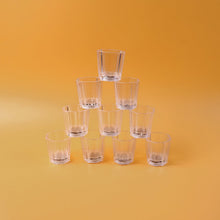 Light-up plastic shot glasses perfect for night parties