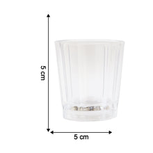 LED illuminated shot glasses suitable for bar and club use