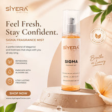 Design of Sigma body spray bottle for everyday use