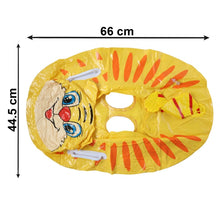 Kids inflatable swim tube with fun animal design