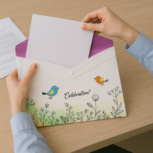 A4 size decorative file holder